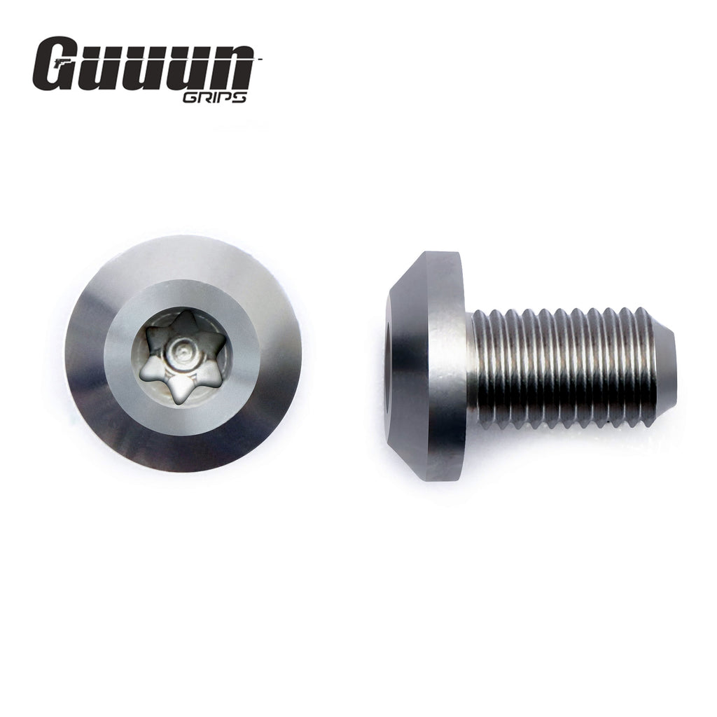 Guuun 1911 Grips Screws, 4 O Rings, T10 Torx Key, 4 Stainless Steel Screws Fancy 1911 Screws H1-Screw-GK - Guuun Grips