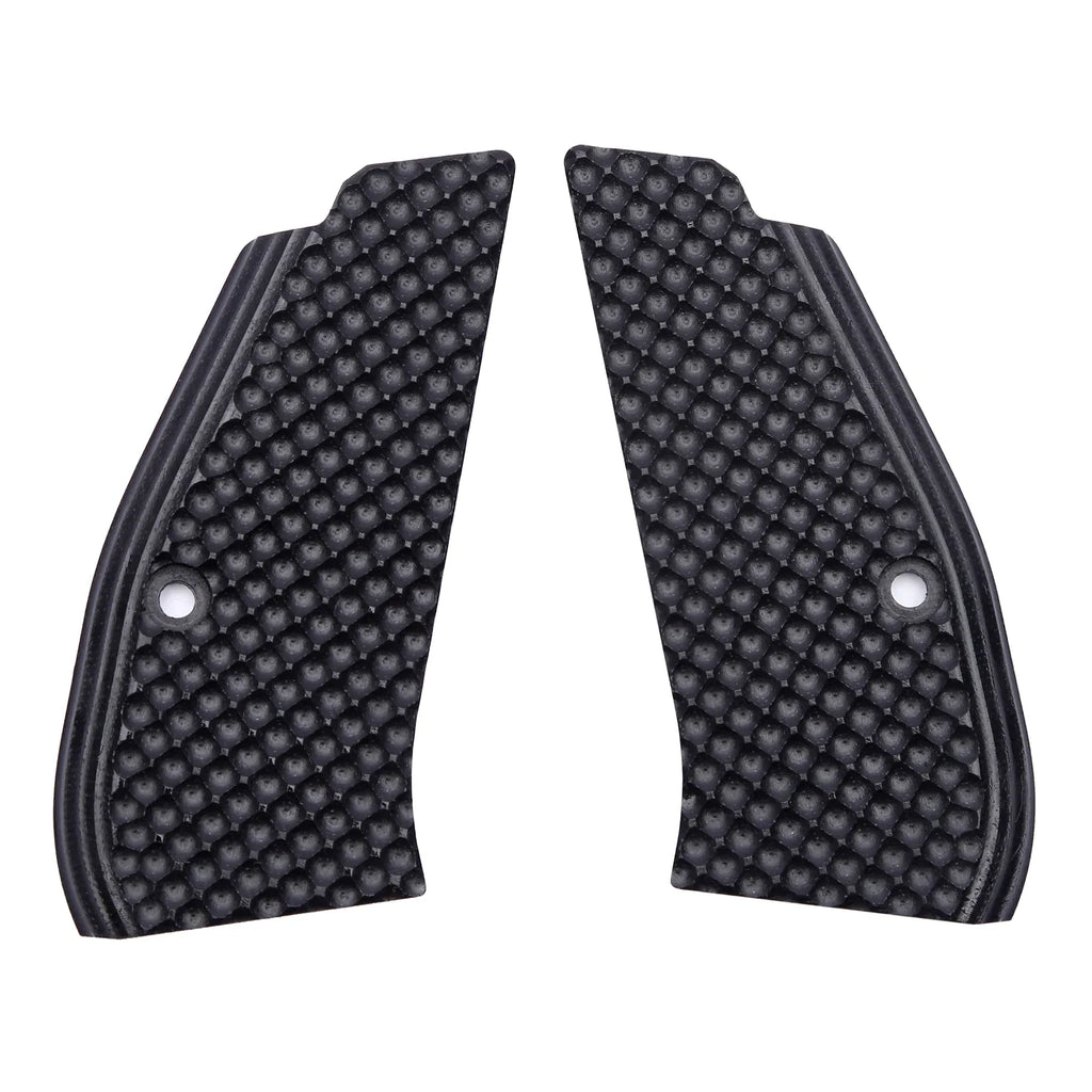 CZ 75 Compact Grips OPS Golf Dimple Texture Thin CZ P-01 G10 Grips ...