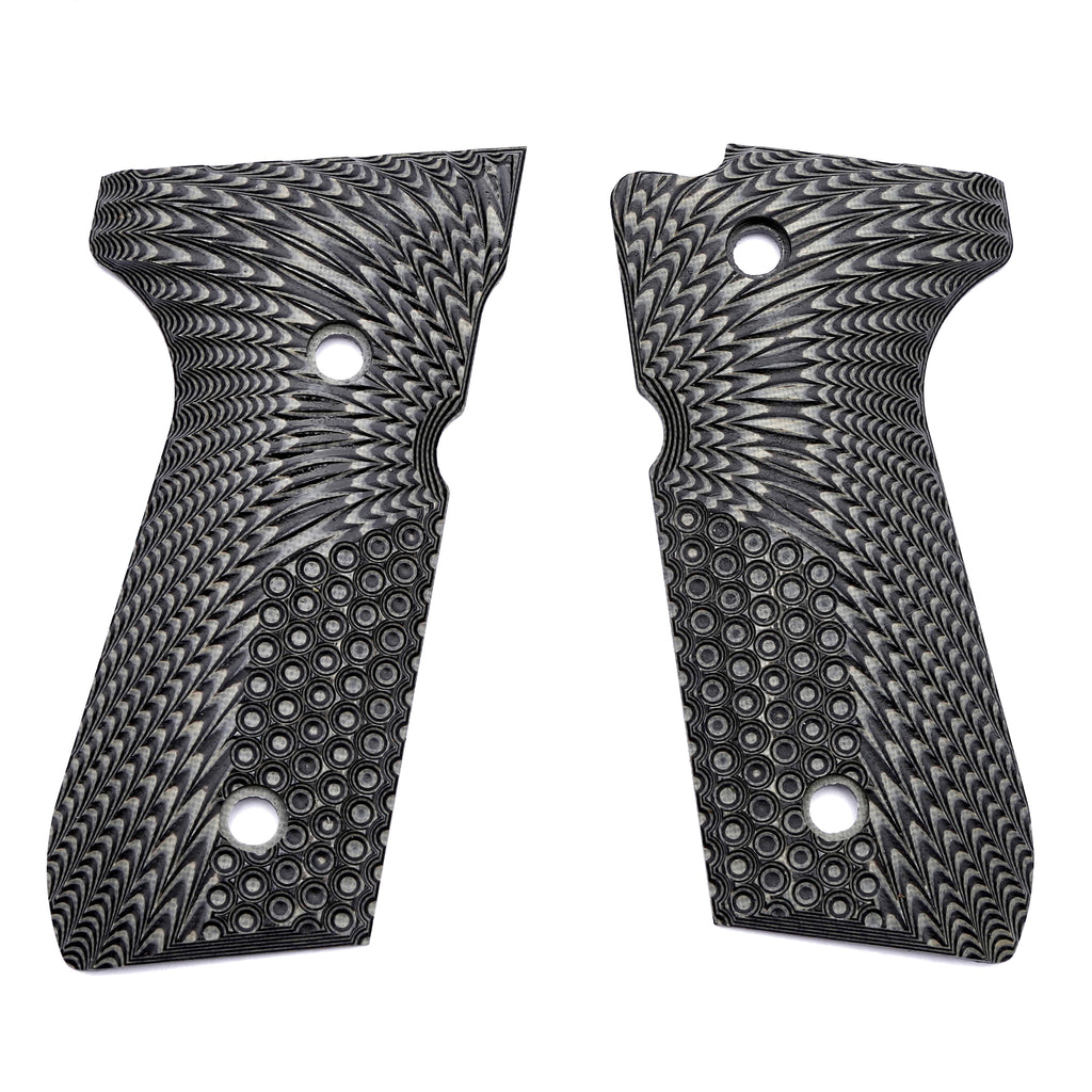 Guuun Beretta 92 / 96 Full Size G10 Grips m9 96a1 Eagle Wings OPS Texture B92 A - Guuun Grips