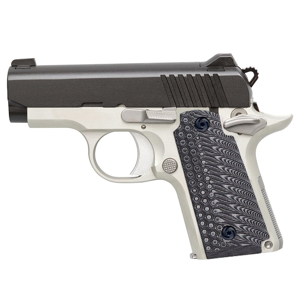 Guuun Kimber Micro Carry 380 ACP G10 Grips with Ambi, OPS Tactical Texture K3-LX - Guuun Grips