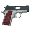 Guuun Kimber Micro Carry 380 ACP G10 Grips with Ambi, Aggressive OPS Crosshatch Texture K3-X - Guuun Grips