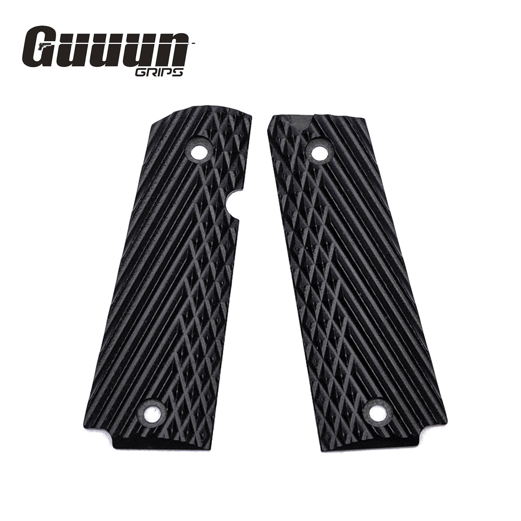 Guuun G10 Grips for Rock Island Baby Rock 380 Diamond Cut Texture R3-AD - Guuun Grips