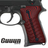 Guuun Beretta 92FS Compact Beretta 96 Compact G10 Grips OPS Mechanical Texture B92C WU - Guuun Grips