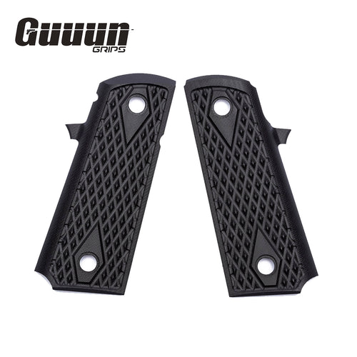 Guuun G10 Grips for para Ordnance P13 1911, OPS Diamond Cut Textuer  P13-AD - Guuun Grips