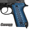 Guuun Beretta 92S G10 Grips Gun Grips Crosshatch Texture B92Q-JX - Guuun Grips