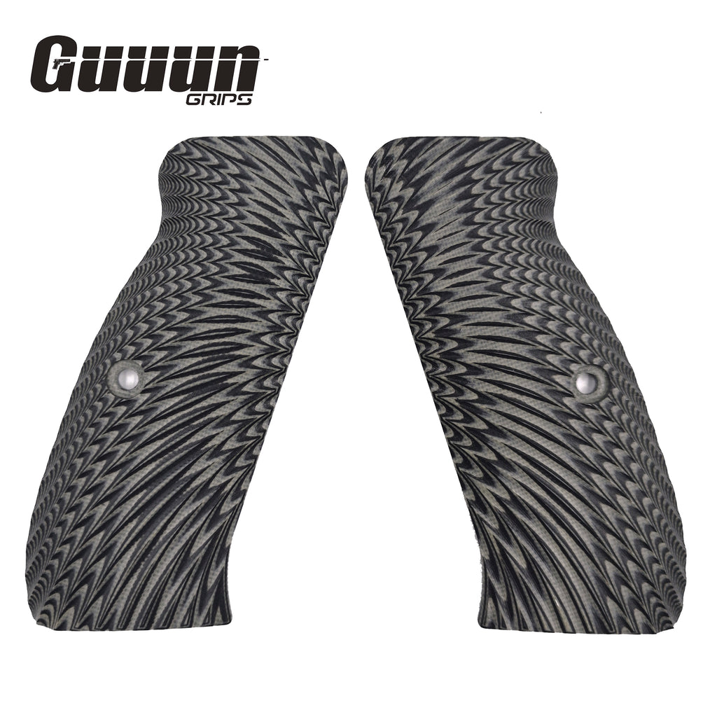 G10 Grips for CZ 75 Full Size or Compact Size  - Multiple ops textures available - Guuun Grips