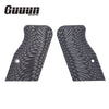 Guuun G10 Grips For Large Frame Tanfoglio Sunburst Texture Magwell Short Grips T95C-S - Guuun Grips