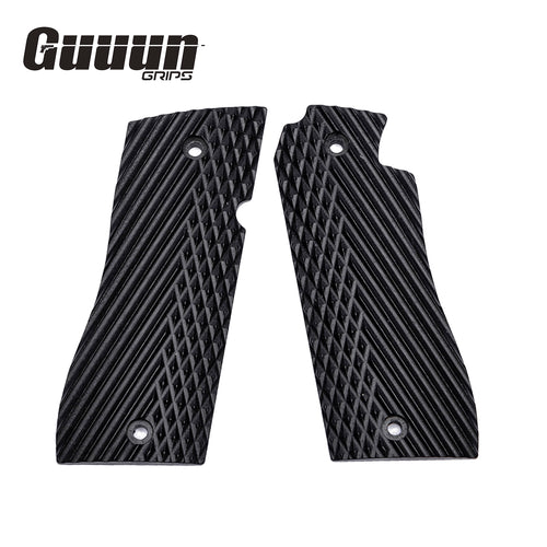 Guuun G10 Grips for Star BM/BKM Diamond Cut Texture BM-AD - Guuun Grips