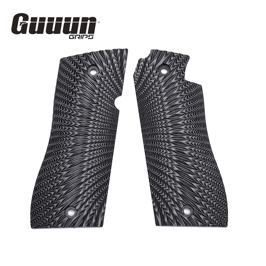 Guuun G10 Grips for Star BM/BKM OPS Starburst Texture BM-S - Guuun Grips