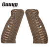 Guuun CZ 75 Grips Full Size G10 CZ75 SP-01 Grip OPS Tactics Texture  - 8 Color Options -H6 LX - Guuun Grips