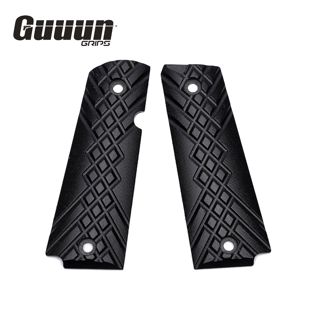 Guuun G10 Grips for Rock Island Baby Rock 380 Crosshatch Texture R3-JX - Guuun Grips