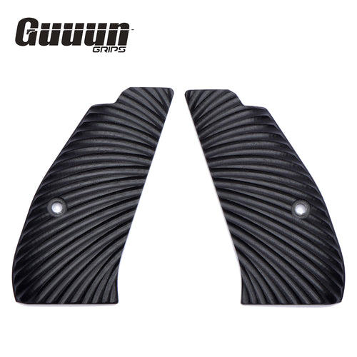 Guuun G10 Grips for CZ75 Compact fit CZ P-01 PCR CZ85 Compact Sunburst Texture SPC S - Guuun Grips