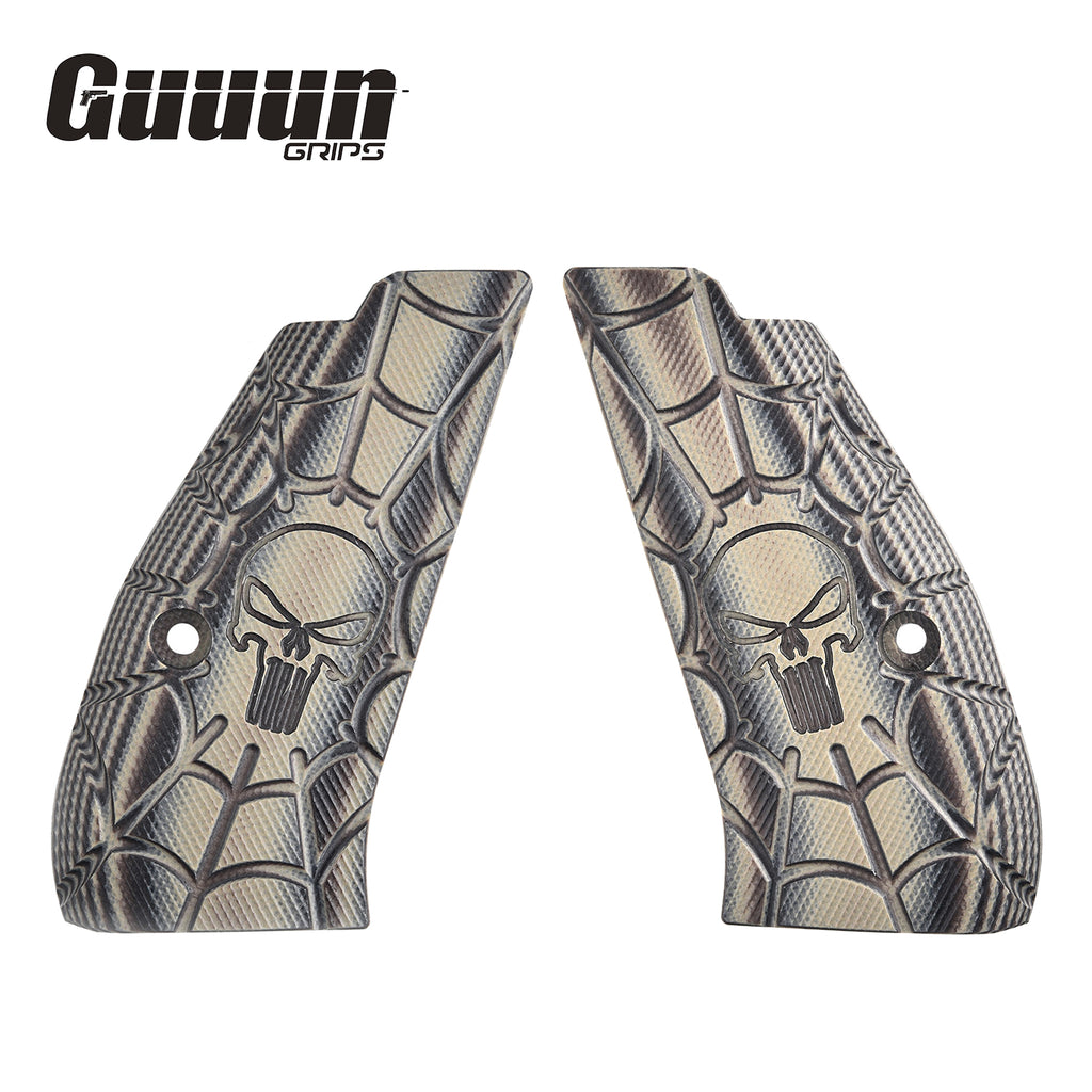 G10 Grips for CZ 75 Full Size or Compact Size  - Multiple ops textures available - Guuun Grips