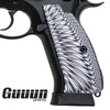 Guuun CZ 75B Grips Full Size G10 CZ75 SP-01 Pistol Grip Sunburst Texture - SP1 S - Guuun Grips