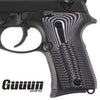 Guuun Beretta 92FS Compact Beretta 96 Compact G10 Grips ECG Wave Texture B92C DB - Guuun Grips