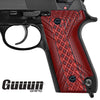 Guuun Beretta 92S G10 Grips Gun Grips Crosshatch Texture B92Q-JX - Guuun Grips