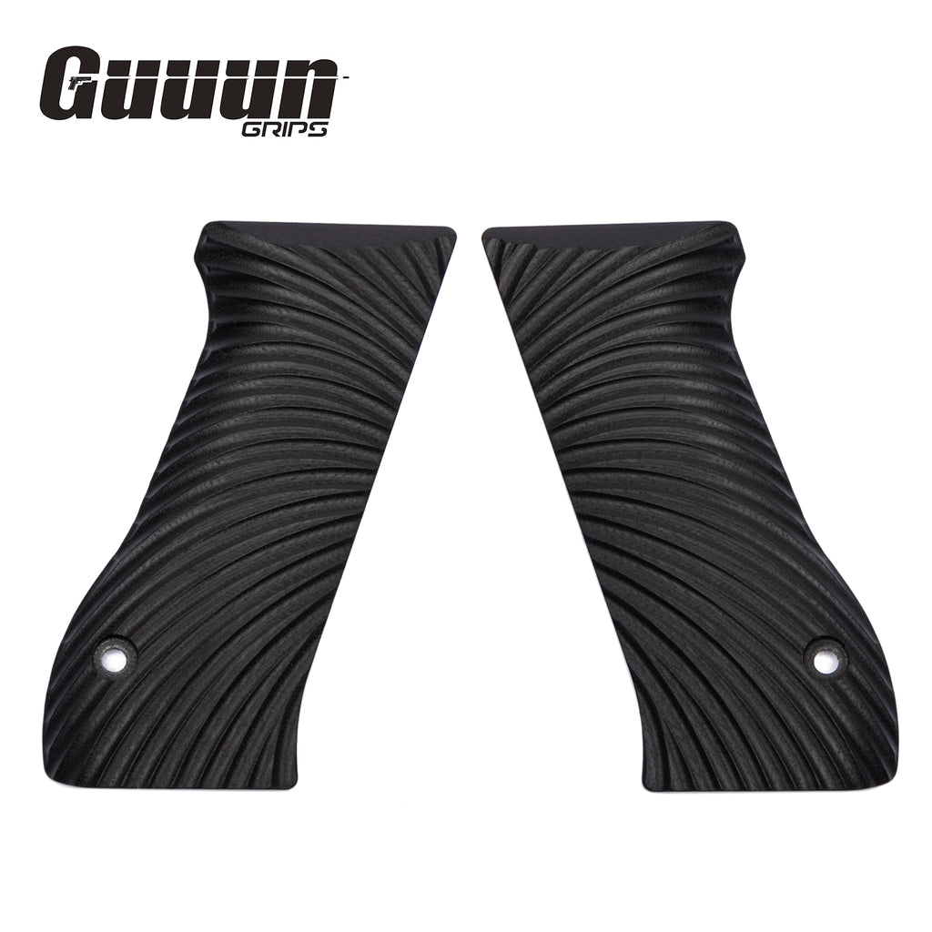 Guuun G10 Grips for Jericho 941 F9 OPS Starburst Texture - 5 Color Options JLK-S - Guuun Grips