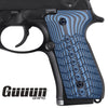 Guuun Beretta 92fs Grips G10 Mechanical Texture Full Size M9 92A1 96A1 92 INOX Grip B92 WU - Guuun Grips