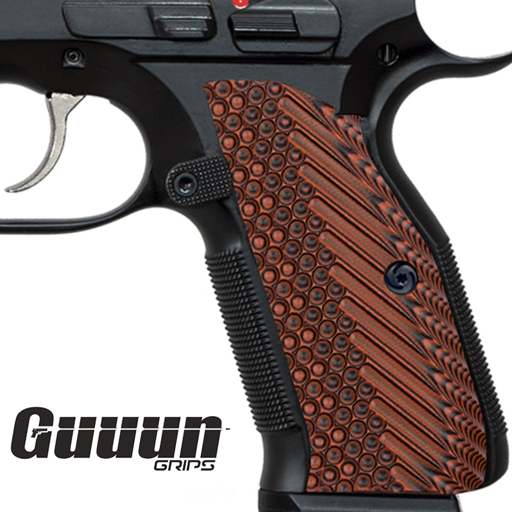 Guuun G10 Grips for CZ Shadow 2 Tactical CZ-75 OPS Tactical Texture SP2-LX - Guuun Grips