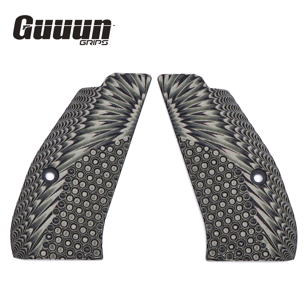 G10 Grips for CZ 75 Full Size or Compact Size  - Multiple ops textures available - Guuun Grips