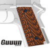 Guuun G10 Grips Subcompact para Ordnance 1911 Carry 9 C6 LDA Diamond Cut Texture PC6-AD - Guuun Grips