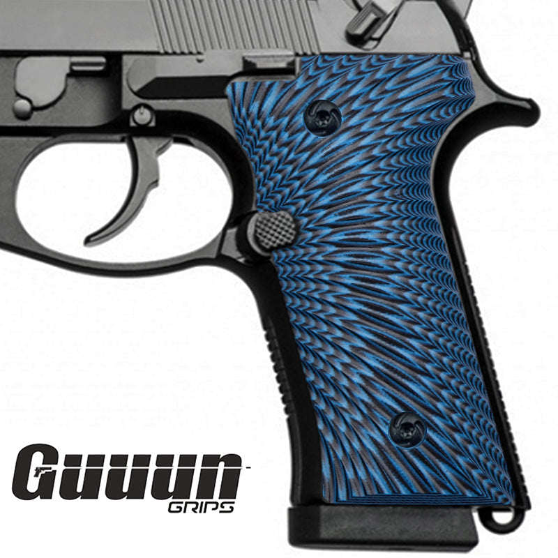 Guuun G10 Grips for Beretta M9A3 & Beretta 92 Vertec, Sunburst Tactical Texture B92V-S - Guuun Grips