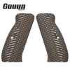 Guuun CZ 75 Grips Full Size G10 CZ75 SP-01 Grip OPS Tactics Texture  - 8 Color Options -H6 LX - Guuun Grips