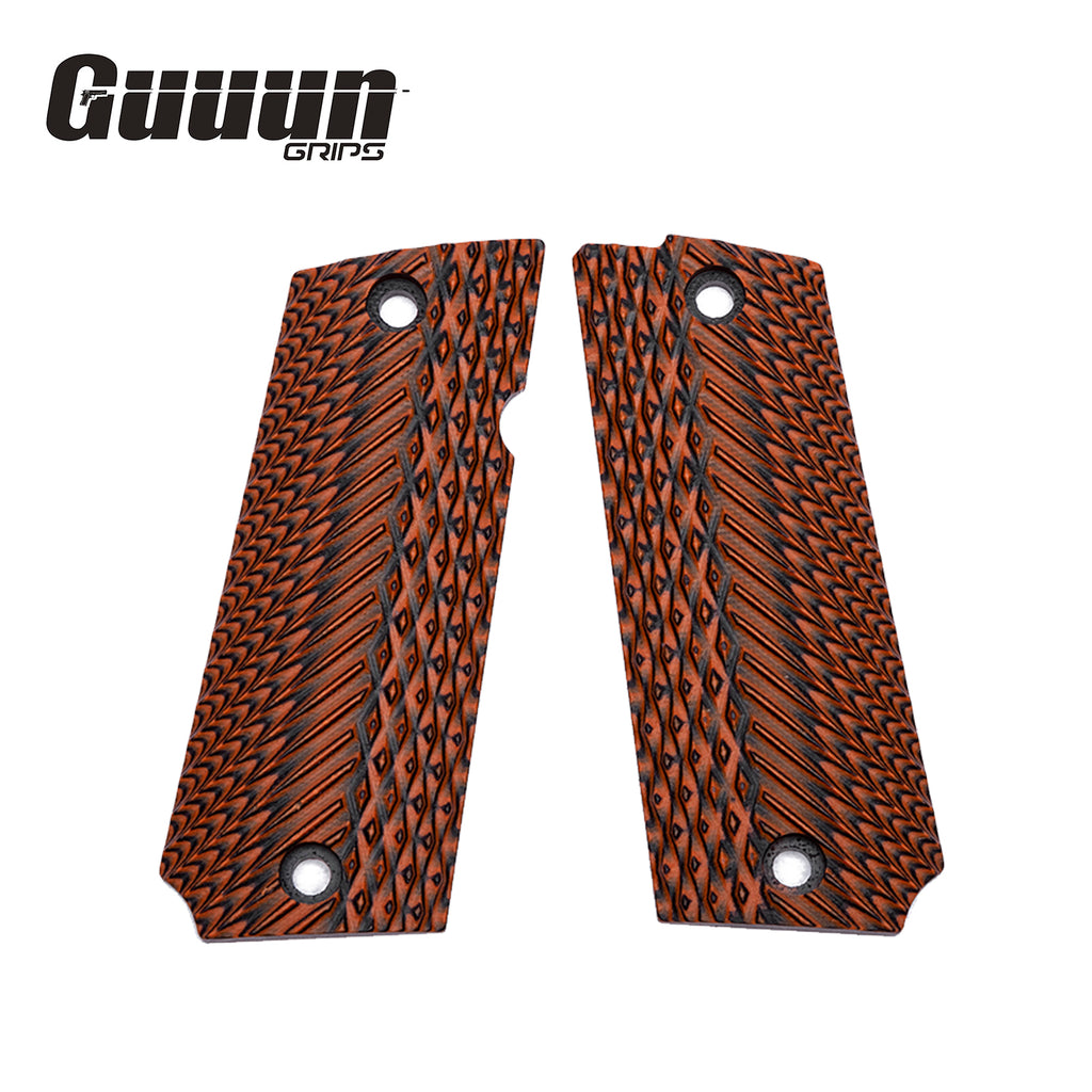 Guuun G10 Grips for Llama MiniMax Diamond Cut Texture 6 Color Options LM1-AD - Guuun Grips