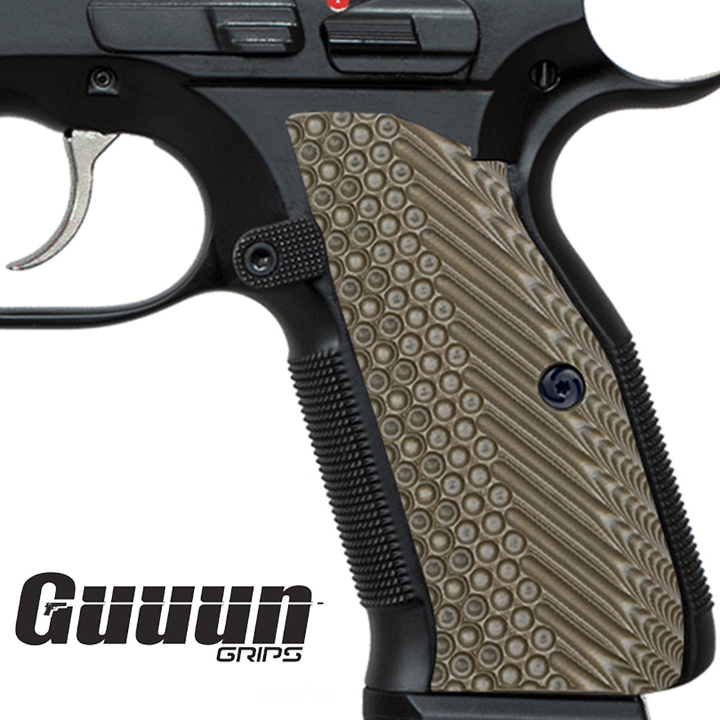 Guuun G10 Grips for CZ Shadow 2 Tactical CZ-75 OPS Tactical Texture SP2-LX - Guuun Grips