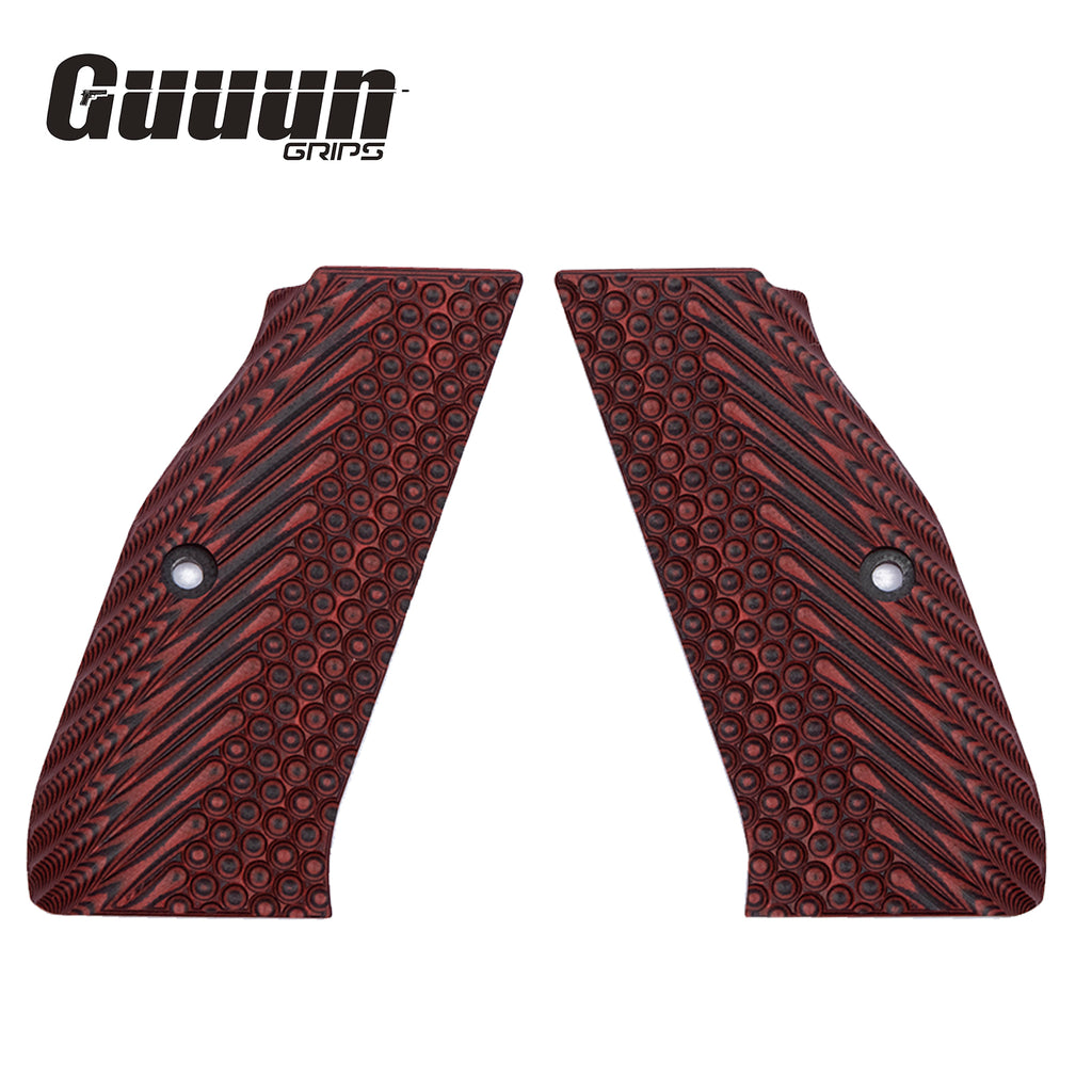 Guuun G10 Grips for CZ Shadow 2 Tactical CZ-75 OPS Tactical Texture SP2-LX - Guuun Grips