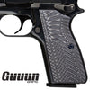 Guuun G10 Grips for Browning Hi Power and Tisas Regent BR9 Eagle Wings Texture HP1-A - Guuun Grips