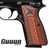 Guuun G10 Grips for Browning Hi Power BR9 Eagle Wings Diamond Texture HP1-AD - Guuun Grips