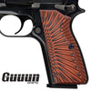 Guuun G10 Grips for Browning Hi Power Tisas Regent BR9 Sunburst Tactical Texture HP1-S - Guuun Grips