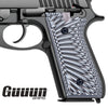 G10 Grips for Taurus PT92 - Starburst Texture Compatible with PT 92/99/100/101 Pistol and Decocker - T2-S - Guuun Grips