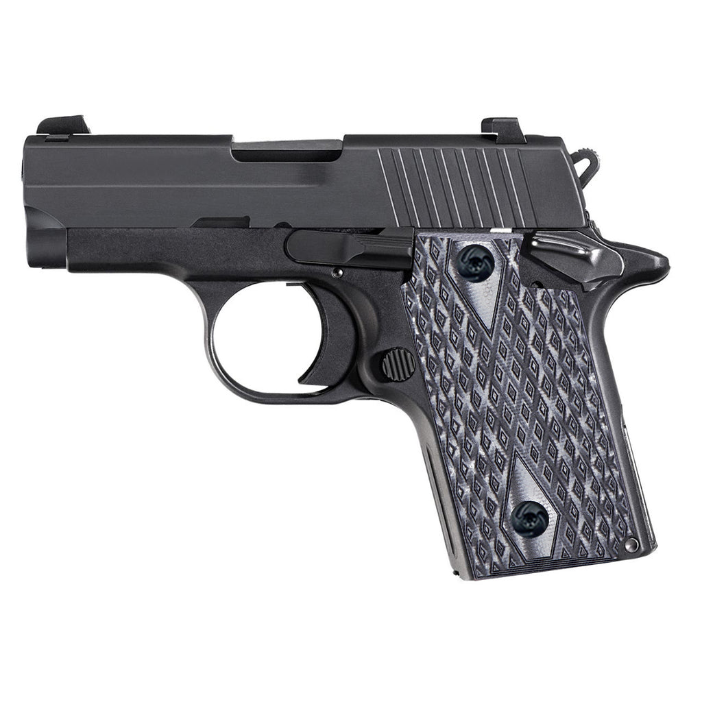 Guuun G10 Handgun Grips for Sig Sauer P238 Diamond Cut Texture - P2-DM - Guuun Grips