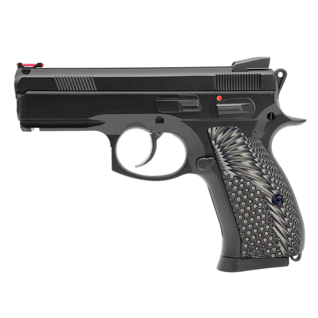 Guuun CZ75 Compact Grips G10 OPS Texture fit CZ P-01 Canik55 PCR CZ85 Compact SPC A - Guuun Grips