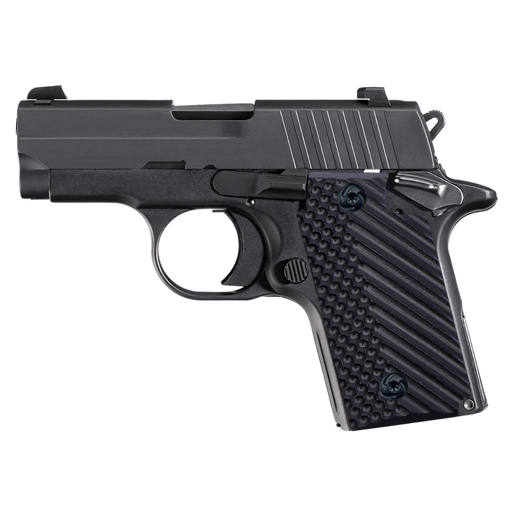 Guuun G10 Grips for Sig Sauer P238 Pistol - OPS Operator Tactical Texture - P2-LX - Guuun Grips