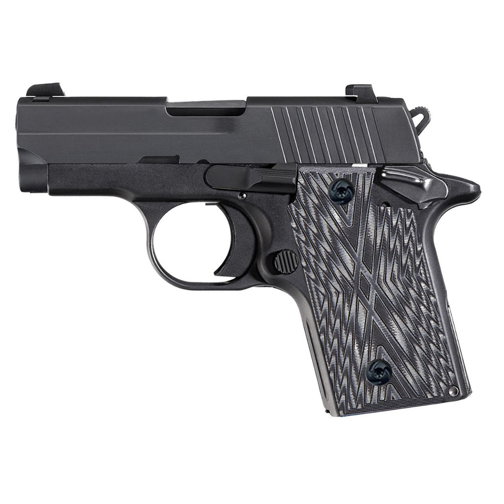 Guuun G10 Grips for Sig Sauer P238 Aggressive OPS Crosshatch Texture - P2-X - Guuun Grips