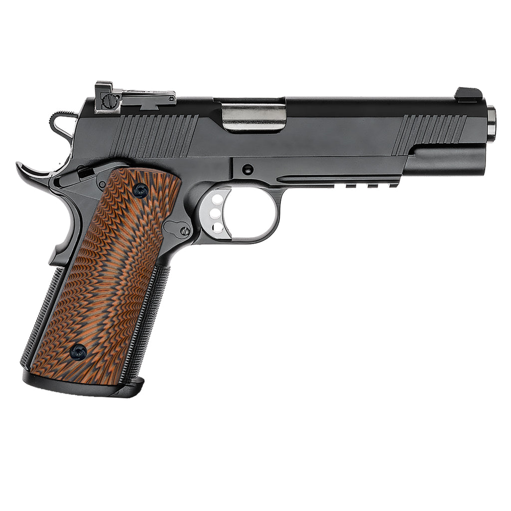 Guuun 1911 Magwell Grips Full Size 1911 G10 Grips Aggressive Sunburst Texture H3-S - Guuun Grips