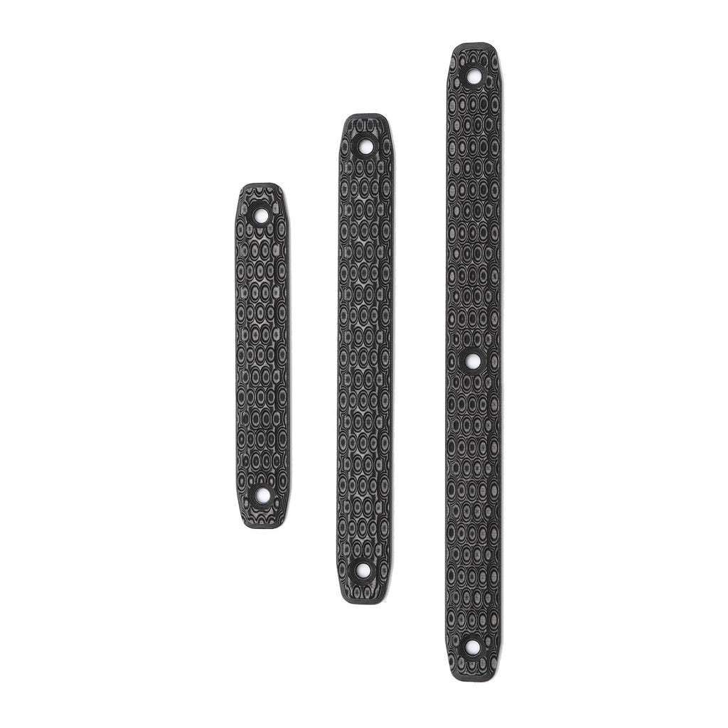 Guuun G10 Profile Hand Grip Panel Rail Covers Fit M-LOK,5/7/9 Slot Length HMT-BD - Guuun Grips