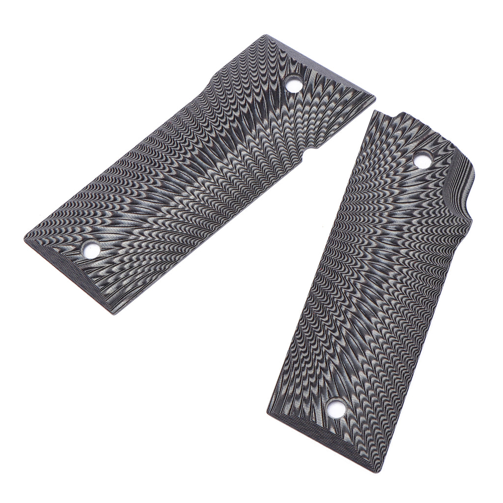 Guuun G10 Grips for Coonan 357 Automatic Magnum 1911 Gun Grip Sunburst Texture CN1-S - Guuun Grips