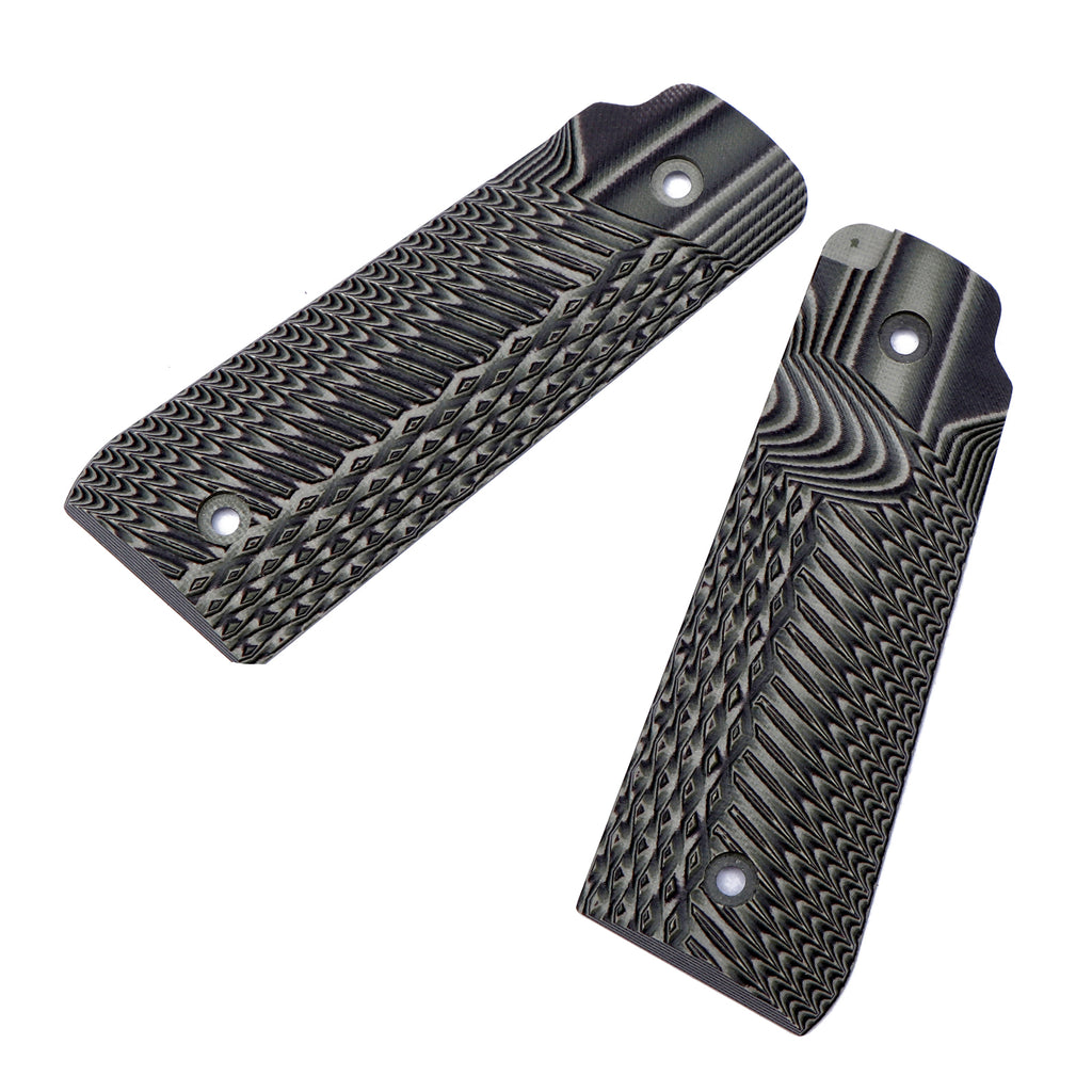 Guuun Ruger Mark IV 22/45 Grips G10 OPS Eagle Wings Diamond Texture R22-AD - Guuun Grips