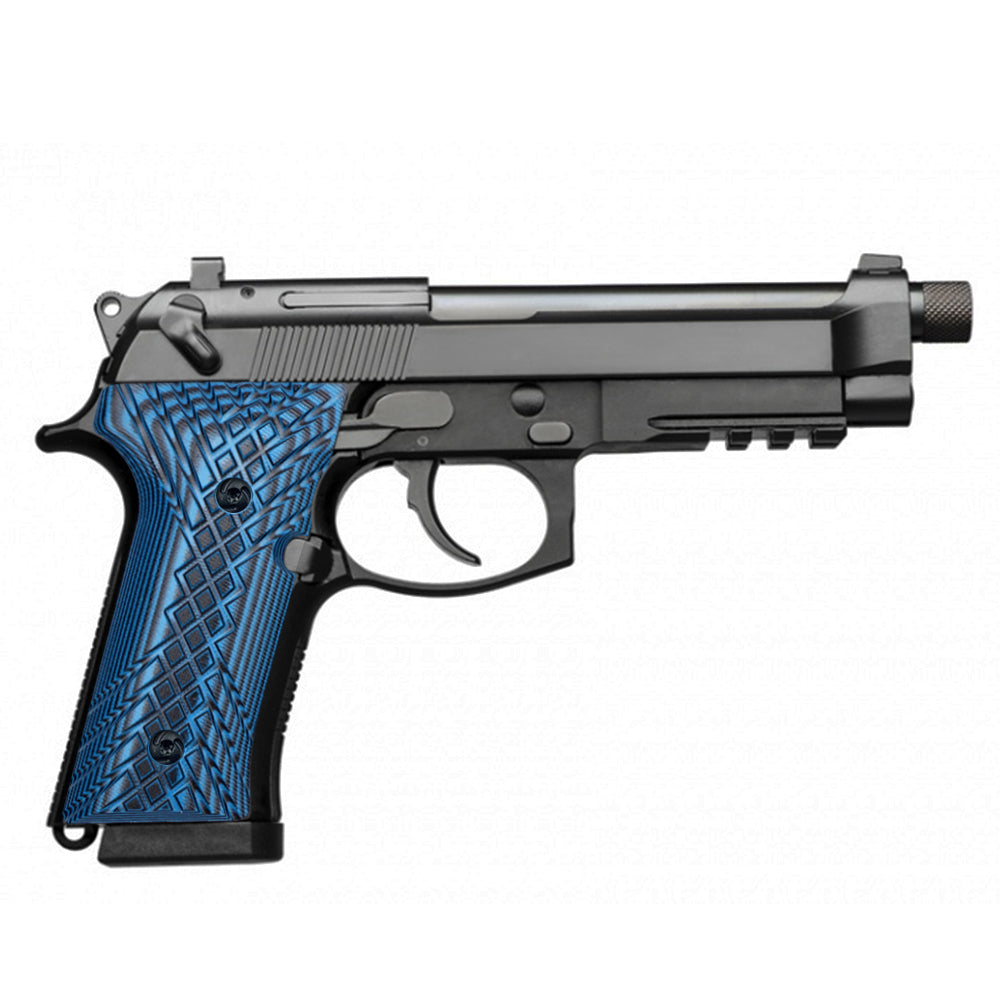 Guuun Beretta 92X G10 Grips for Beretta M9A3 & Beretta 92 Vertec Crosshatch Texture B92V-JX - Guuun Grips