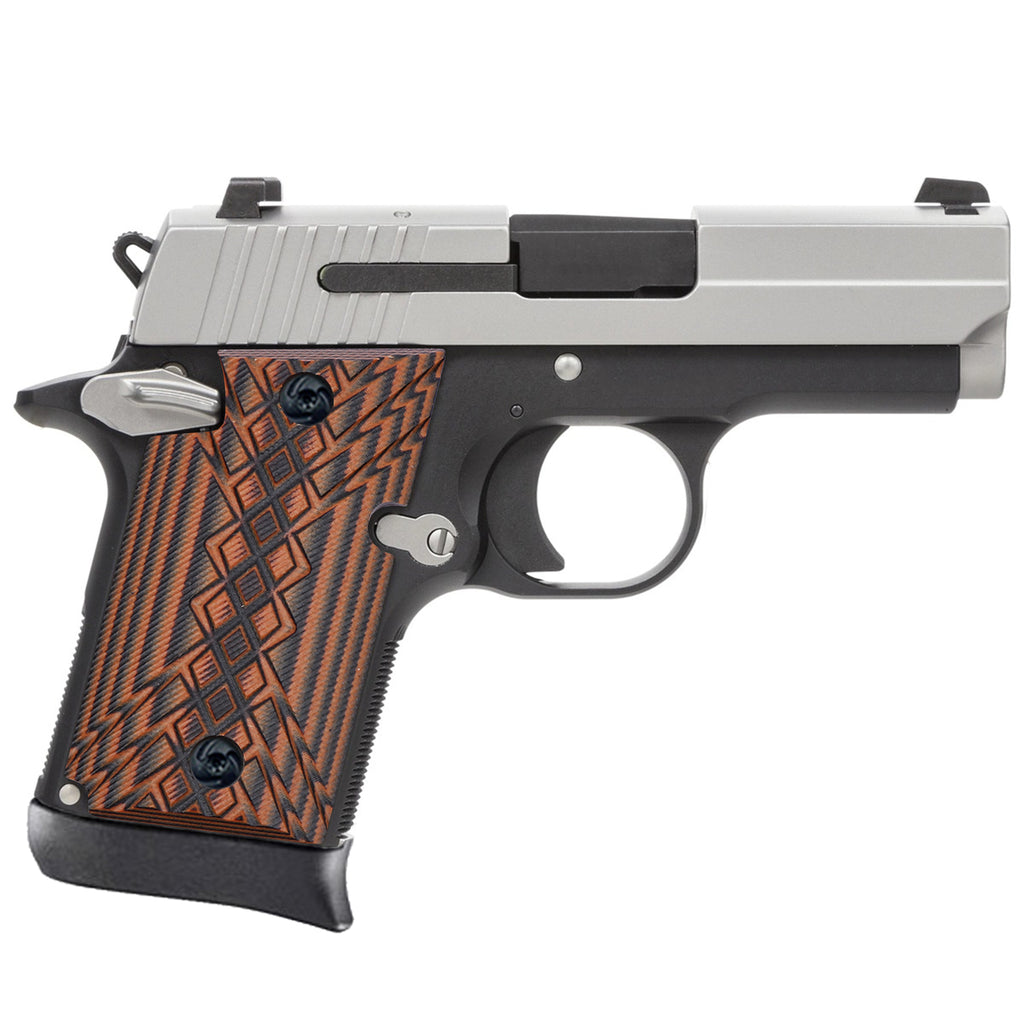 Guuun G10 Grips for Sig Sauer P938 OPS Crosshatch Texture - P9-JX - Guuun Grips