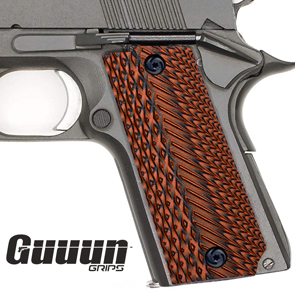 Guuun G10 Grips for Llama MiniMax Diamond Cut Texture 6 Color Options LM1-AD - Guuun Grips