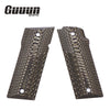 Guuun G10 Grips for Coonan 357 1911 Gun Grip OPS Eagle Wing Texture CN1-A - Guuun Grips