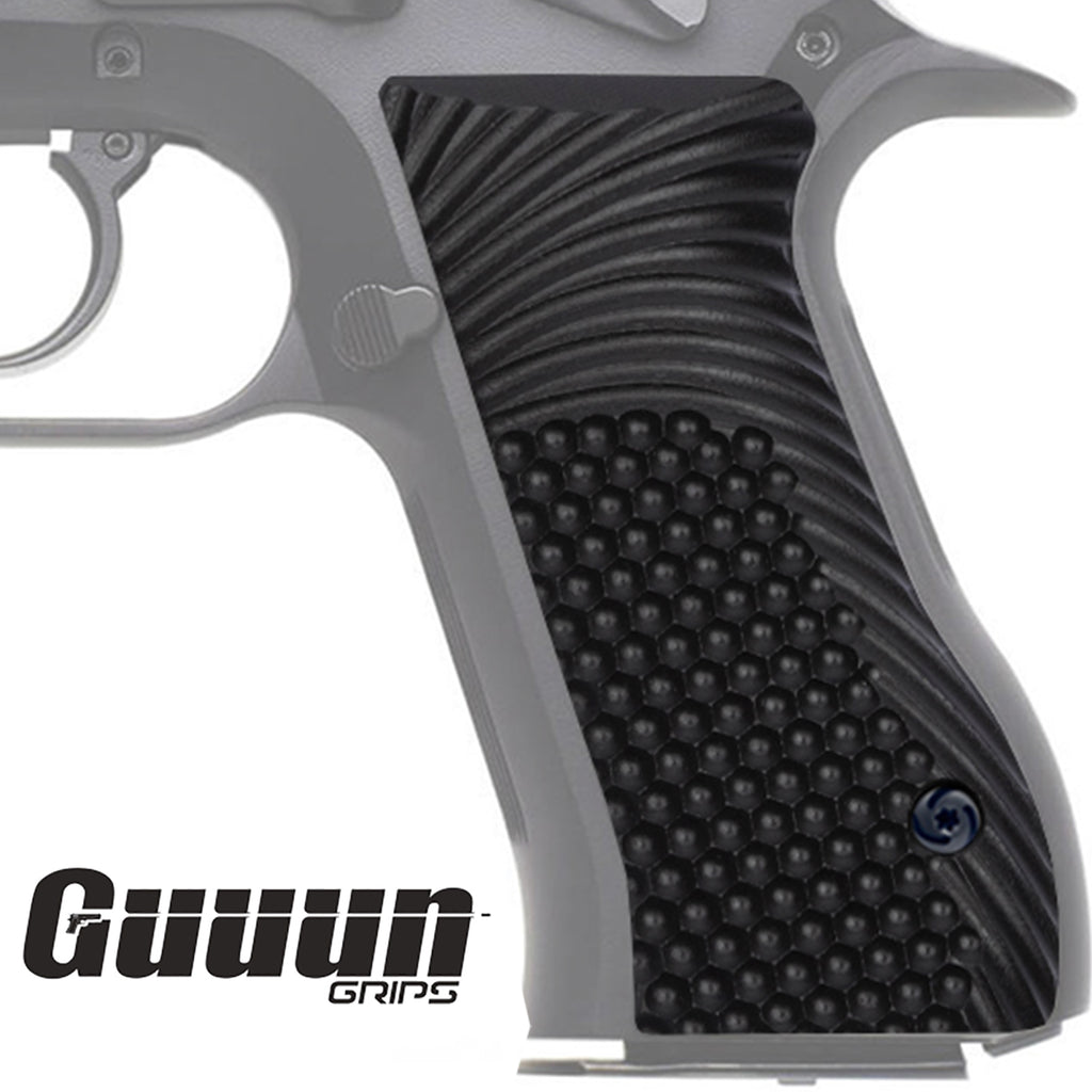 Guuun G10 Grips for Jericho 941 F9 OPS Eagle Wing Texture - 5 Color Options - JLK-A - Guuun Grips