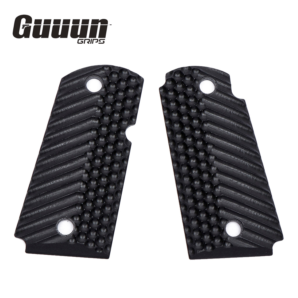 Guuun Kimber Micro Carry 9 9mm Grips G10 Grips, Aggressive OPS Tactical Texture K9-LX - Guuun Grips