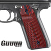 Guuun Ruger Mark IV 22/45 Grips G10 OPS Eagle Wings Diamond Texture R22-AD - Guuun Grips