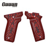 Guuun G10 Grips for S&W Victory 22 SW22 Grips, OPS Crosshatch Texture V22-JX - Guuun Grips